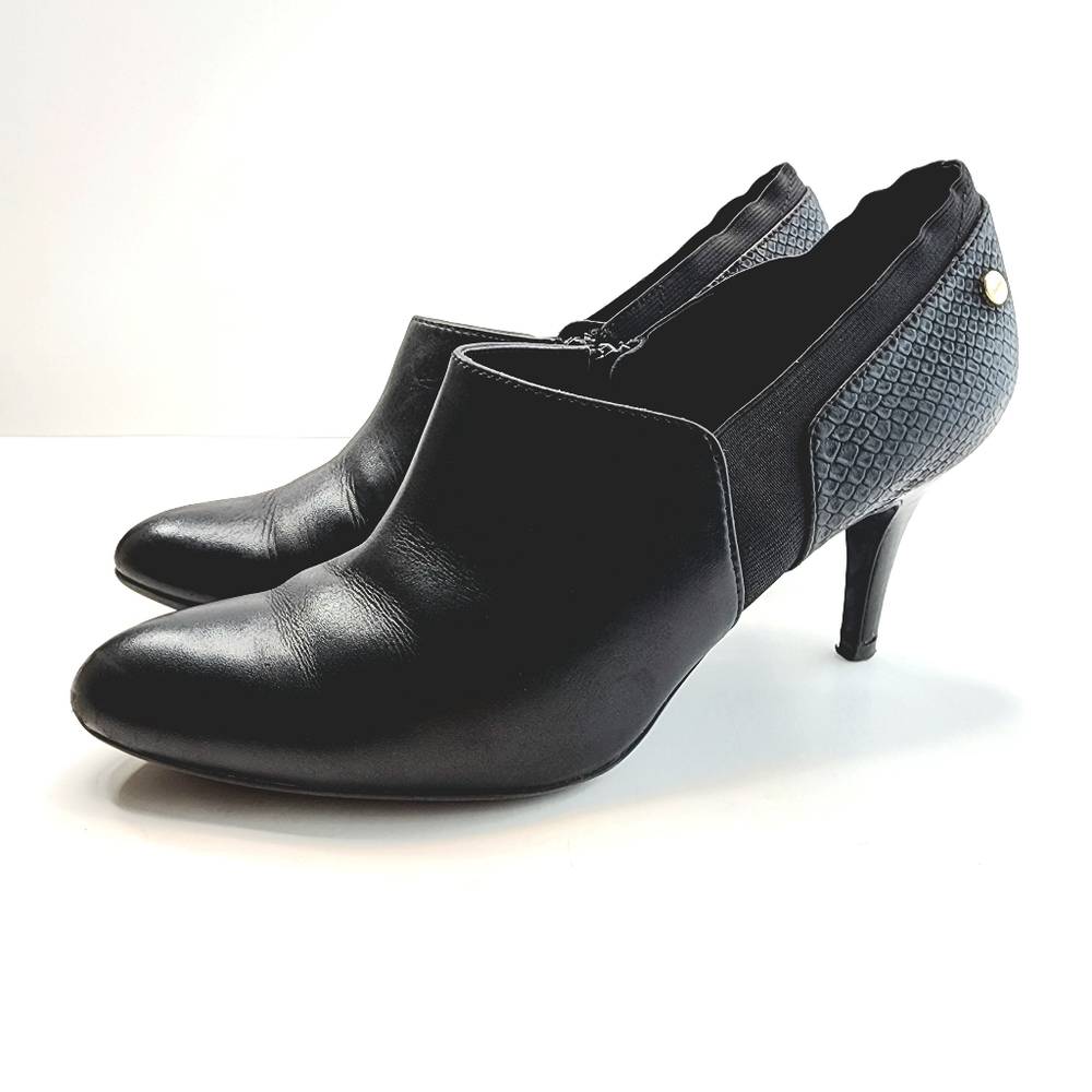🤑Calvin Klein high heel ankle boots